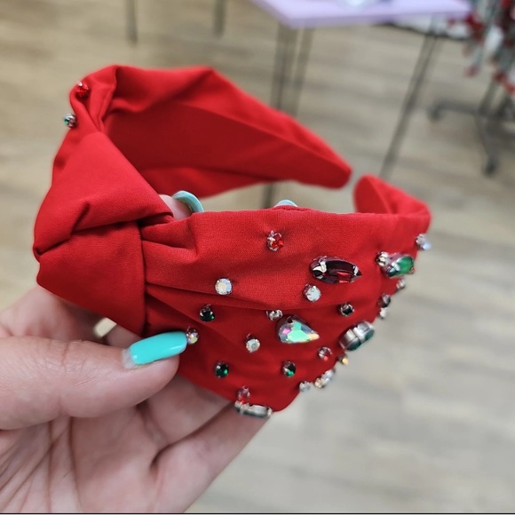 Accessories - Red rhinestone headband